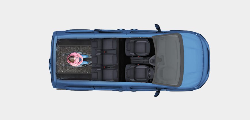 RS L1 rozvržení: 5 Sedadel | 1 Invalidní vozík