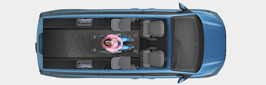 RE L2 rozvržení: 6 Sedadel | 1 Invalidní vozík