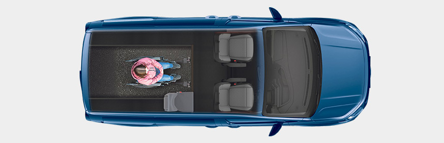 RS L2 rozvržení: 7 Sedadel | 1 Invalidní vozík